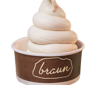 helado mediano vainilla